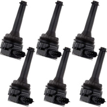 OCPTY Set of 6 Ignition Coils Compatible with OE: UF341 5C1320 C1258 Fit for Volvo C70/S60/S70/S80/V70/XC70/XC90 1999-2009