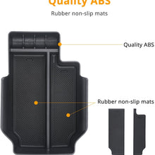 VANJING Center Console Insert Organizer Tray Replacement Compatible for 2015-2019 Chevy Colorado GMC Canyon Accessories with A Cleaner Brush