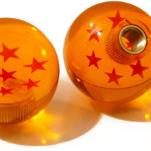 Kei Project Dragon Ball Z Star Manual Stick Shift Knob with Adapters Fits Most Cars (7 Star)