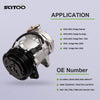 SCITOO AC Compressor CO 4854C Replacement for 2002 2003 D-odge Ram 1500 2500 3500 Dakota Durango 3.7L 4.7L 5.9L