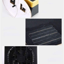 Zyyqt Small Desktop Heater, Mini Household Hot Fan Desktop Electric Heater Heater Dormitory Student Small Air Conditioner (Color : Yellow)