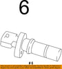 Toyota 90919-A5004, Engine Crankshaft Position Sensor