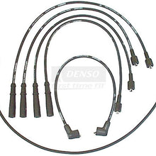 Wire Set 7mm 671-4091 Denso Ignition, Compatible With Volvo 242 244 245 DL GLE 2.1 2.3 L4