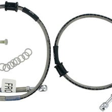 Cycleflex Brake Lines Two-Line Race Kit Fits 2007 Honda CBR600RR