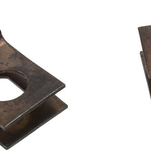 1968-1976 Corvette Hood Release Cable Clamp on Hood One Pair