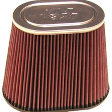 K&N Universal Clamp-On Air Filter: High Performance, Premium, Washable, Replacement Filter: Flange Diameter: 4 In, Filter Height: 7.5 In, Flange Length: 1.5 In, Shape: Oval Straight, RF-1040