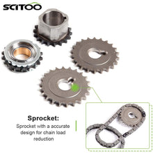 SCITOO Timing Chain Kit fits for 2003-2009 TKTO050 TKDG240A TK167