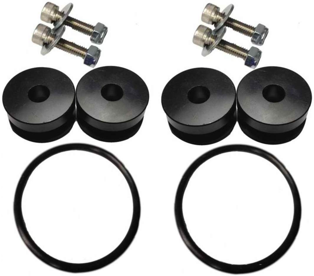 Torque Solution TS-UNI-026B Billet Bumper Quick Release Kit (Black): Universal