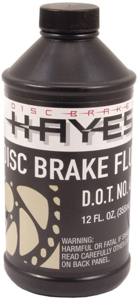 Hayes Mountain Bicycle Disc Brake D.O.T. 4 Brake Fluid - 12 Oz.