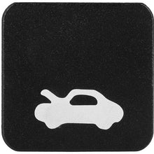 Qii lu 1 x Set Iron Car Engine cover lock,Control cover handle,Hood Release Latch Handle Repair Kit Fit for 1996-2011 (Black)