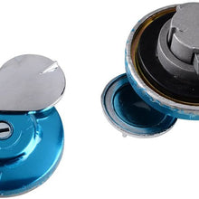 Set Ignition Fuel Gas Cap Steering Lock with 2 Keys Compatible with Honda Shadow VLX VT