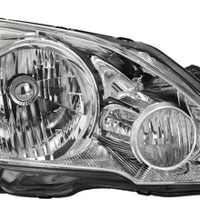 sonic lighting for Crystal Headlight for CRV 2007-2011 Passenger Side