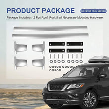 MVMTVT Roof Rack for Nissan Pathfinder 2013 2014 2015 2016 2017 2018 2019 Cross Bars Aluminum Auto Top Luggage Rack Carriers Cargo Bars