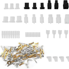 Automotive Electrical Wire Connectors Kit 144Pcs Wiring Repair Connector Wiring Automotive Harness Auto Terminal Repair Kit