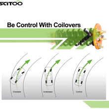 Coilover Struts Suspensions Shock Struts Kits Assembly SCITOO Full Set Shocks Struts Kits Fit for 2008 2009 2010 2011 2012 Honda Accord