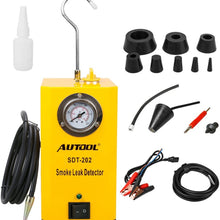 AUTOOL SDT-202 Automotive 12V Locator Support EVAP Fuel Detector SDT202 Car Pipe Leak Tester for All Vehicle