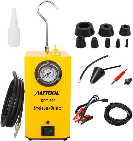 AUTOOL SDT-202 Automotive 12V Locator Support EVAP Fuel Detector SDT202 Car Pipe Leak Tester for All Vehicle