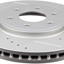 ECCPP Front Rear Brakes Disc Rotor and Ceramic Brake Pad fit for 2005-2018 Nissan Frontier, 2005-2015 Nissan Xterra, 2009-2012 Suzuki Equator