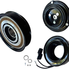 Aftermarket AC Compressor Clutch Kit (PULLEY, BEARING, COIL, PLATE) FITS: 2007 Kia Sedona 3.8L HS20