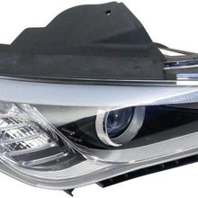 HID Headlight For 2015-2017 Hyundai Sonata Right w/Bulb & Ballast