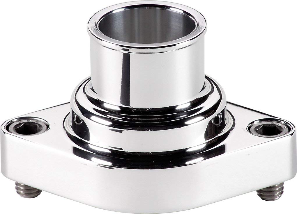 Billet Specialties 90120 Polished Thermostat Housing Straight Up