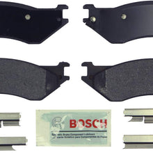 Bosch BE702H Blue Disc Brake Pad Set with Hardware for Select Ford Expedition, F-150, F-250; Lincoln Navigator - FRONT