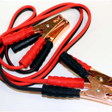 12' Battery Jumper Cables With 10 Gauge Cables And Copper Clips