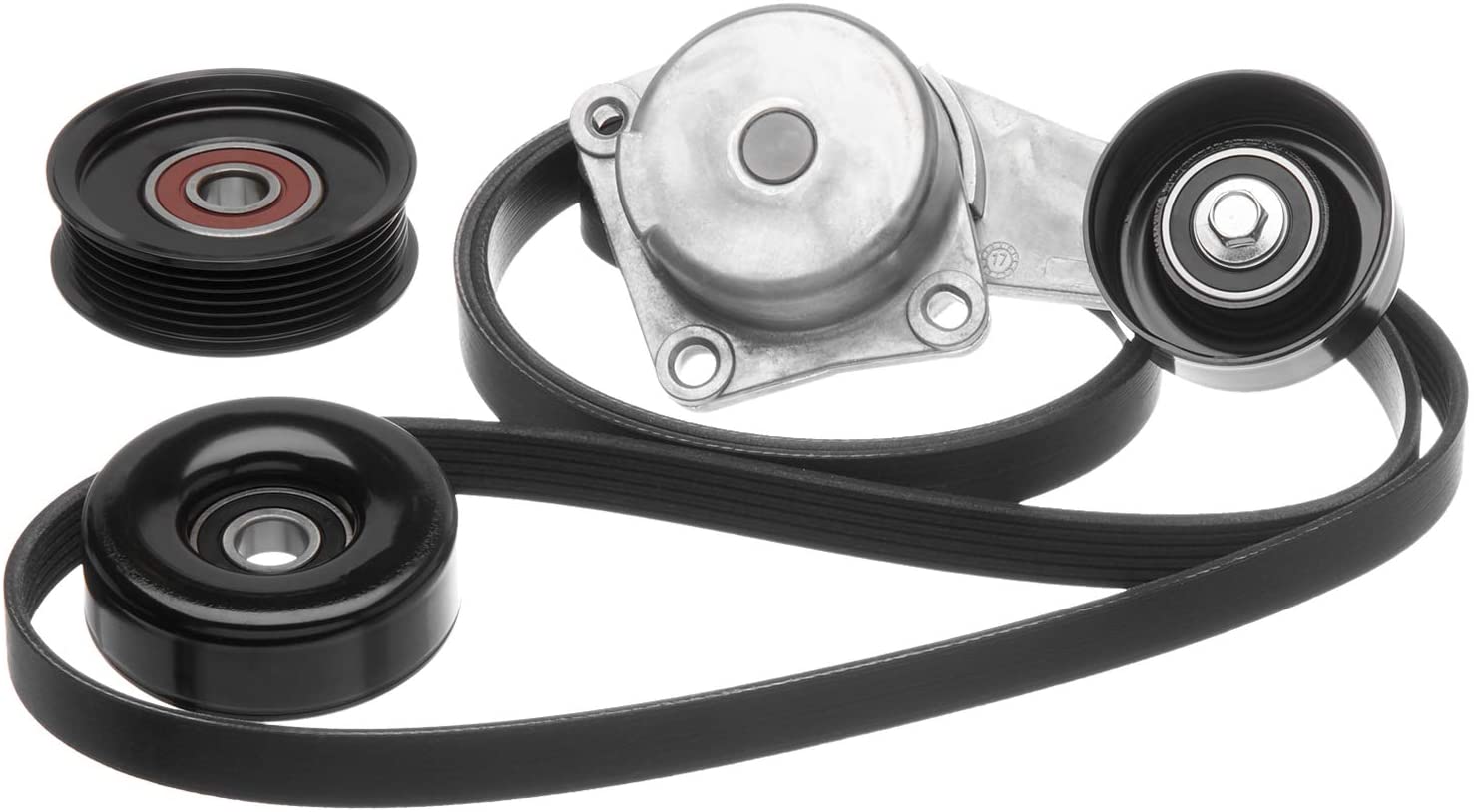 ACDelco ACK060984K1 Serpentine Belt Drive Component Kit, 1 Pack