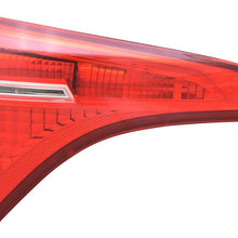 HEADLIGHTSDEPOT Tail Light w/LED Reverse Lamp Left Driver Side Inner Trunk Lid Mounted Compatible With 2017-2019 Toyota Corolla