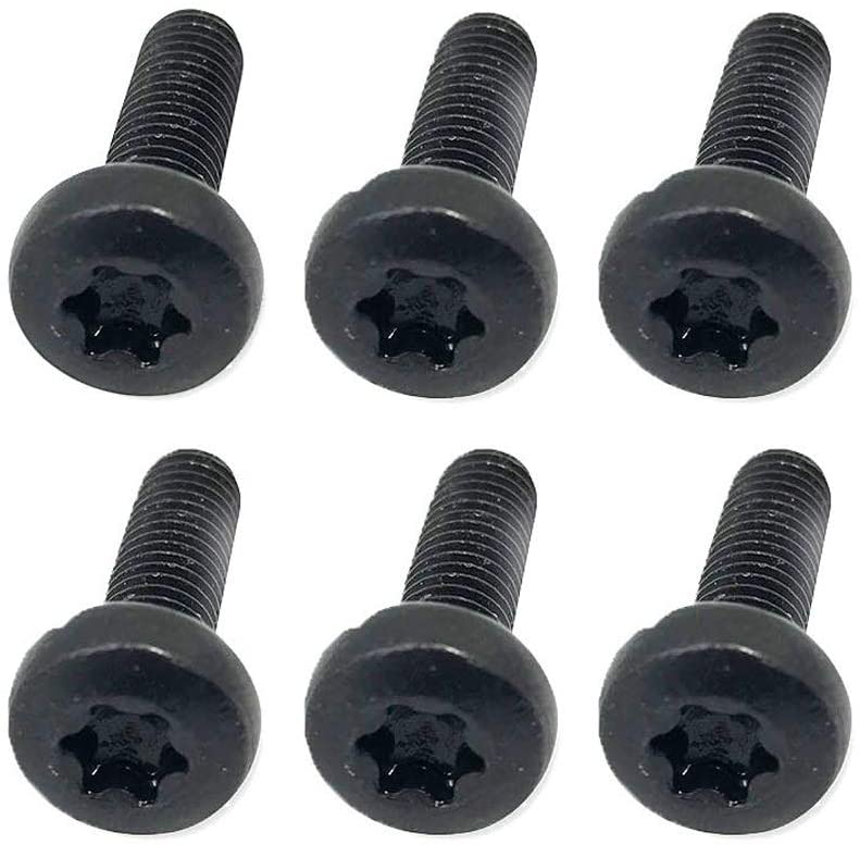 Jeep Wrangler | 2010-2017 JK Torx Screws | Attaches Soft Top Frame Ends To Roll Bar Bracket | Pack of 6