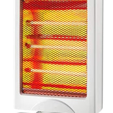 Zyyqt Fan Heater,Flat Fan Heater Electric Quartz Electrical Heater, Safety Tip Over Switch