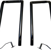 WARN 69685 Trans4mer Headlamp Brush Guard, Fits: Ford Super Duty F250, F350, F450, F550 (2005-2007), Black