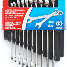 Crescent 10 Pc. 12 Point Metric Combination Wrench Set - CCWS3