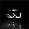 Spyder Auto 5086754 Projector Headlights Black Projector Headlights