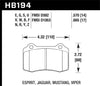 Hawk Performance HB194B.570 HPS 5.0 Disc Brake Pad