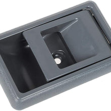 AUTEX 2pcs Gray Interior Door Handles Compatible with Toyota Tacoma 1995-2000 Door Handle Compatible with Toyota Tercel Pickup 4Runner Corolla 87-95 Door Handle Front/Rear Left Right