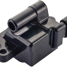 Pack of 4 Square Ignition Coils for Cadillac Chevrolet GMC Sierra Silverado Yukon 1500 2500 3500 Workhorse 5.3L 6.0L 8.1L 4.8L H6T55171ZC 52-1618 5C1083 C1208 GN10298 D581
