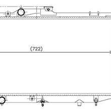 Denso 221-3108 Radiator