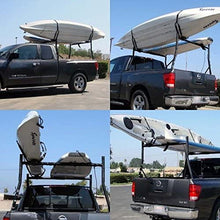 ECOTRIC J-Bar 2 Pairs Universal Kayak Canoe Top Mount Carrier Roof Rack Boat SUV Van Car with One Year Warranty