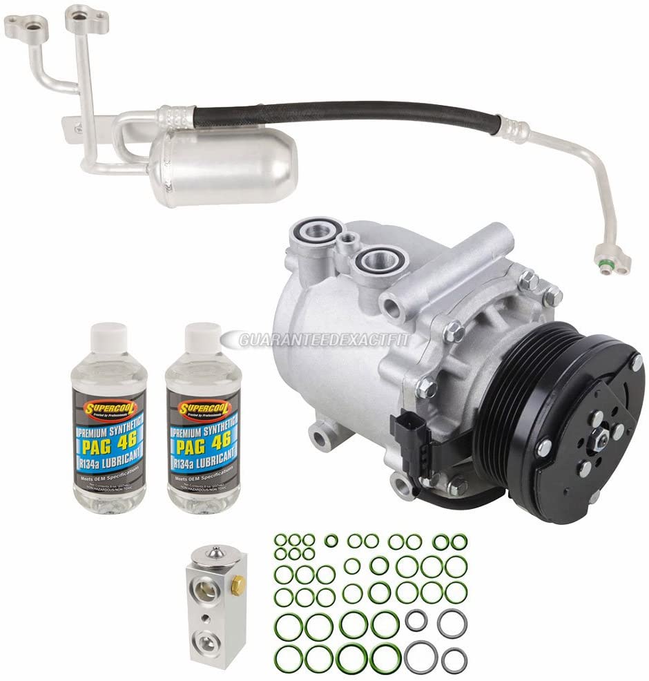 For Ford Expedition and Lincoln Navigator AC Compressor w/A/C Repair Kit - BuyAutoParts 60-81350RK NEW