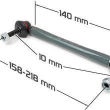 Godspeed(SB-TR-140-10) Universal Adjustable Front Sway Bar Links, 210mm-270mm / 10mm Bolt