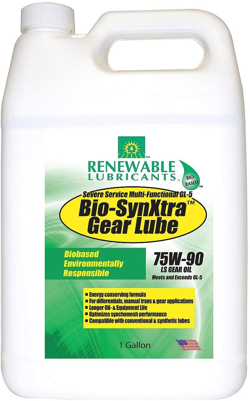 Renewable Lubricants Bio-Based High Temperature Gear Oil, Gear Oil, 1 gal. Container Size - 82123