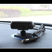 JXHD 12V Car Heater/Cold Fan - Heater Cooling Defroster Defogger 150W,Black