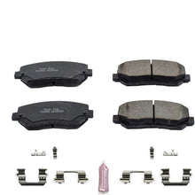 Power Stop 17-1640A, Z17 Front Ceramic Brake Pads with Hardware