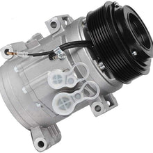 AC Compressor, CO10835C Replacement A/C Air Conditioning Compressor Compatible with Toyota Tacoma 2.7L 4.0L 2005-2014