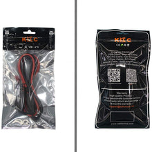 KUNCAN 3FT Sae to Sae Extension Cable DC Power Heavy Duty 12AWG 2 Pin Quick Disconnect Wire Harness with Waterproof Cover