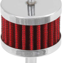 K&N Vent Air Filter/ Breather: High Performance, Premium, Washable, Replacement Engine Filter: Flange Diameter: 0.25 In, Filter Height: 1.5 In, Flange Length: 0.875 In, Shape: Breather, 62-1090