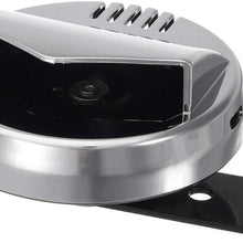 XINGFUQY Mofaner Retro Motorcycle Horn Chrome Super Loud 110DB 2V 2A Electric Horn Fit for Cafe Racer