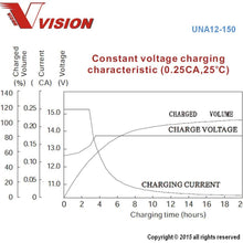 Vision UNA12-150 Battery