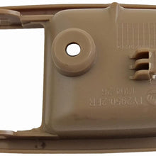 Dorman 91342 Front Passenger Side Interior Door Handle Bezel for Select Toyota Models, Beige